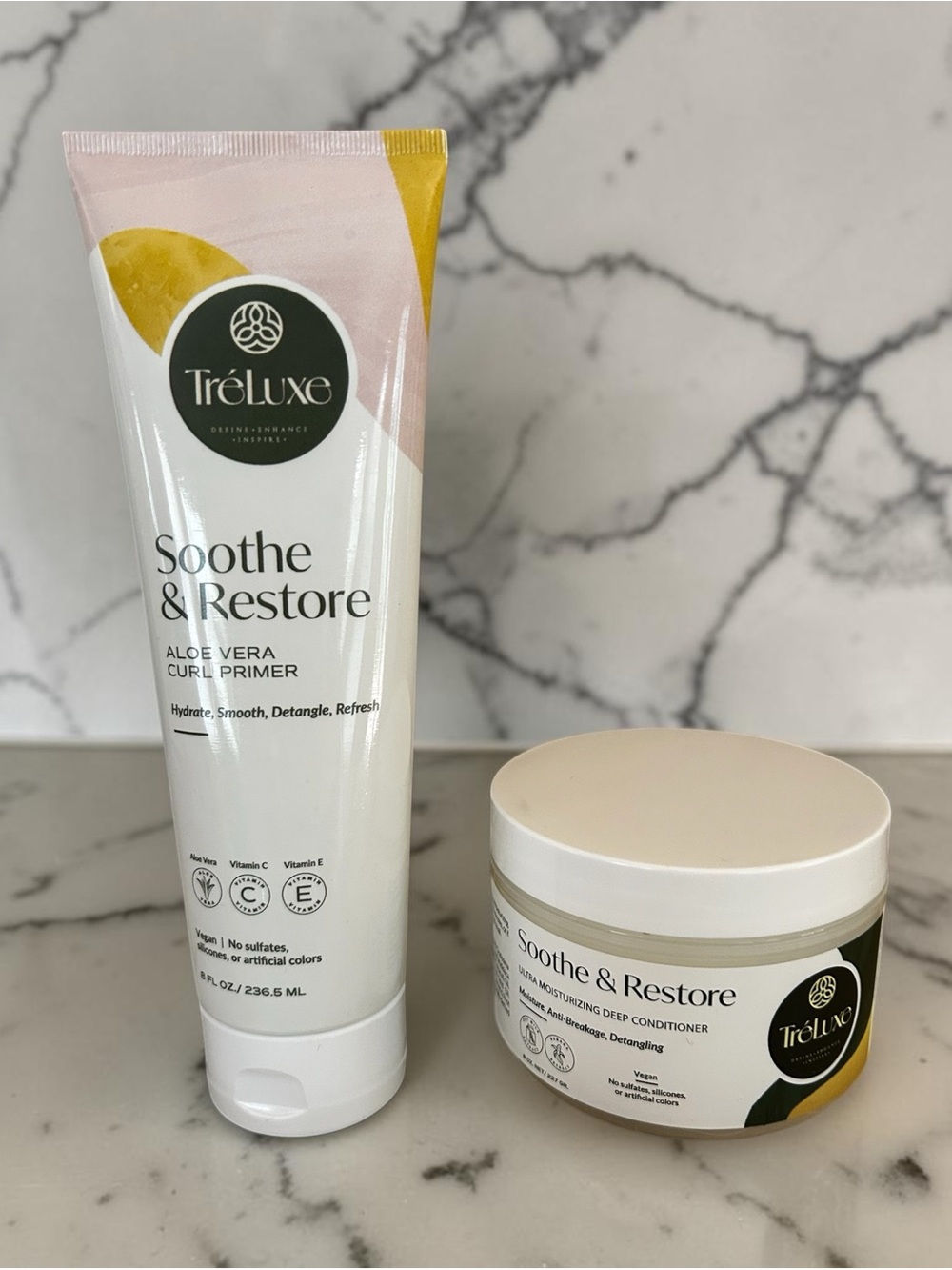 TréLuxe Soothe & Restore collection